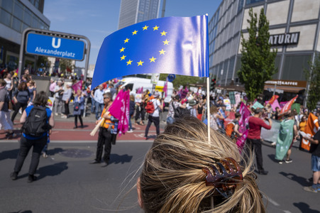Demonstration 'Ein Europa für alle - Deine Stimme gegen den Nationalismus' in Berlin
