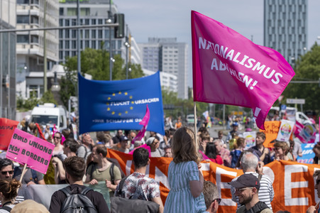 Demonstration 'Ein Europa für alle - Deine Stimme gegen den Nationalismus' in Berlin