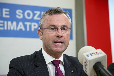 Pressekonferenz der FPÖ in Wien