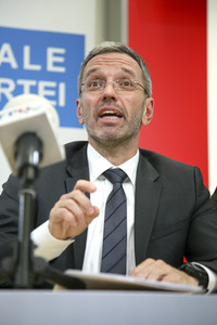 Pressekonferenz der FPÖ in Wien