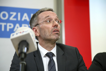 Pressekonferenz der FPÖ in Wien