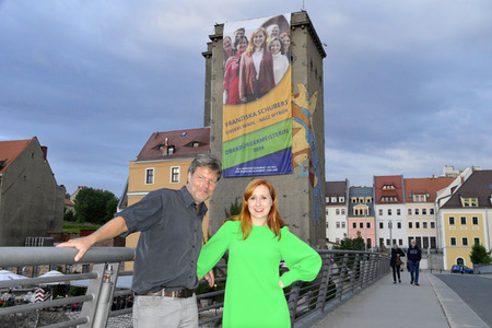 Wahlkampfveranstaltung der Grünen in Görlitz