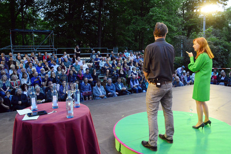 Wahlkampfveranstaltung der Grünen in Görlitz