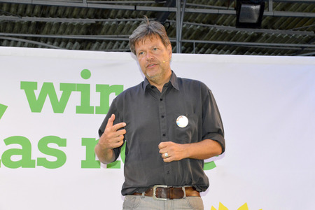 Wahlkampfveranstaltung der Grünen in Görlitz