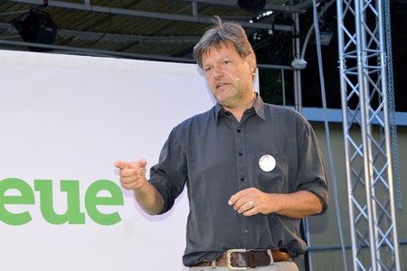 Wahlkampfveranstaltung der Grünen in Görlitz