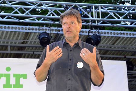 Wahlkampfveranstaltung der Grünen in Görlitz