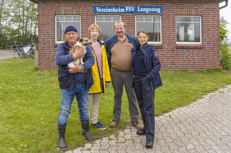 Fototermin 'SOKO Wismar - Nach der Ebbe kommt der Tod' in Langeoog