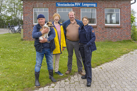 Fototermin 'SOKO Wismar - Nach der Ebbe kommt der Tod' in Langeoog