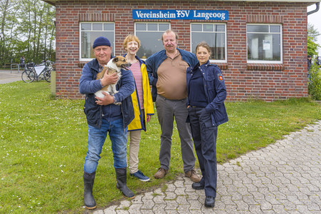 Fototermin 'SOKO Wismar - Nach der Ebbe kommt der Tod' in Langeoog