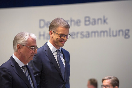 Hauptversammlung der Deutsche Bank AG in Frankfurt