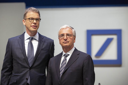 Hauptversammlung der Deutsche Bank AG in Frankfurt