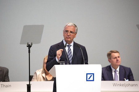 Hauptversammlung der Deutsche Bank AG in Frankfurt