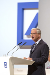 Hauptversammlung der Deutsche Bank AG in Frankfurt