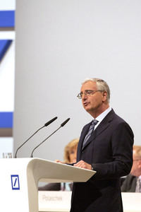 Hauptversammlung der Deutsche Bank AG in Frankfurt