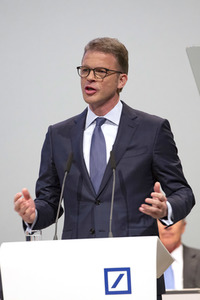 Hauptversammlung der Deutsche Bank AG in Frankfurt