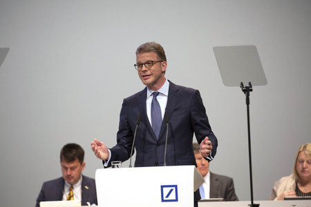 Hauptversammlung der Deutsche Bank AG in Frankfurt