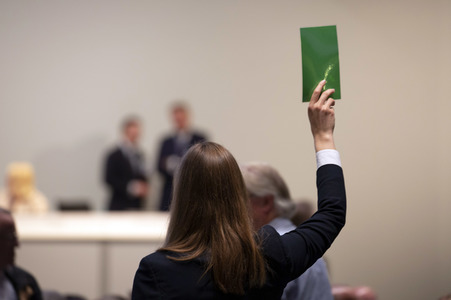 Hauptversammlung der Deutsche Bank AG in Frankfurt