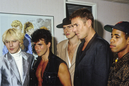 Pressetermin mit Duran Duran in London