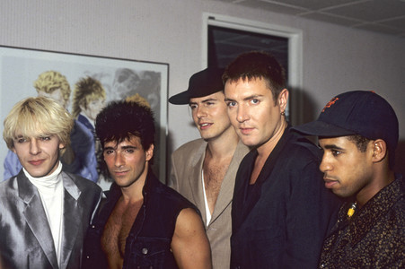 Pressetermin mit Duran Duran in London