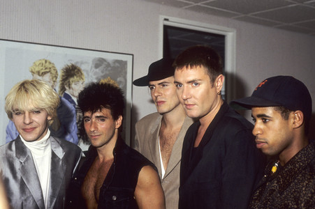 Pressetermin mit Duran Duran in London