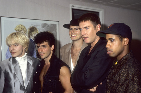 Pressetermin mit Duran Duran in London