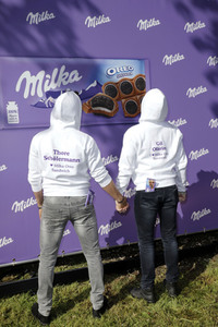Milka Charity Blobbing Event in Hamburg