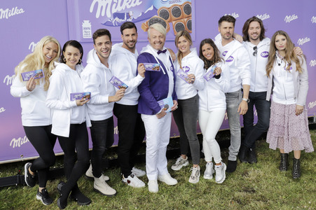 Milka Charity Blobbing Event in Hamburg