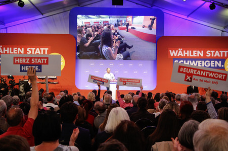 Wahlkampffinale der SPÖ zur Europawahl in Wien