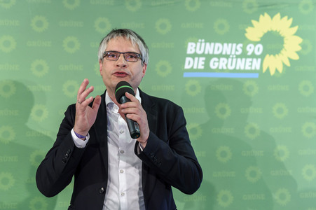 Wahlparty von Bündnis 90 / Die Grünen zur Europawahl in Berlin