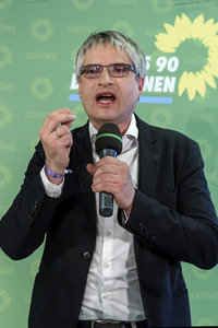 Wahlparty von Bündnis 90 / Die Grünen zur Europawahl in Berlin