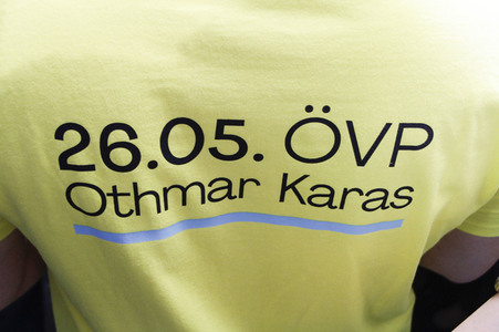 Wahlparty der ÖVP zur Europawahl in Wien