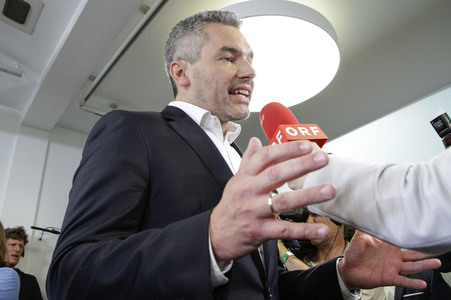 Wahlparty der ÖVP zur Europawahl in Wien