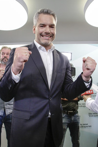 Wahlparty der ÖVP zur Europawahl in Wien