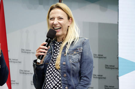 Wahlparty der ÖVP zur Europawahl in Wien