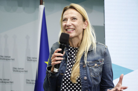 Wahlparty der ÖVP zur Europawahl in Wien