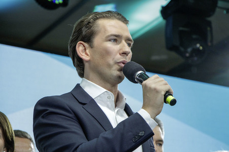 Wahlparty der ÖVP zur Europawahl in Wien