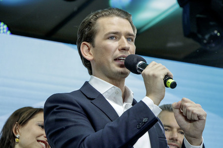 Wahlparty der ÖVP zur Europawahl in Wien