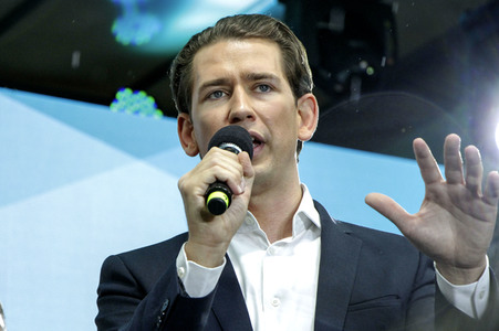 Wahlparty der ÖVP zur Europawahl in Wien