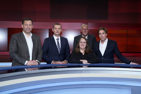 Talkshow 'hart aber fair' in Berlin