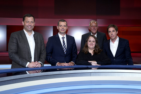 Talkshow 'hart aber fair' in Berlin