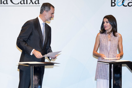 Vergabe von La Caixa-Stipendien in Madrid