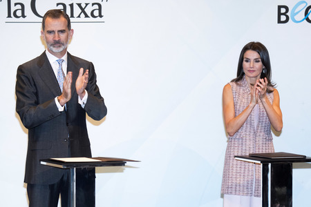 Vergabe von La Caixa-Stipendien in Madrid