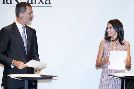 Vergabe von La Caixa-Stipendien in Madrid