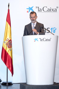 Vergabe von La Caixa-Stipendien in Madrid