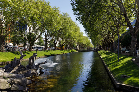 Stadtgraben in Düsseldorf