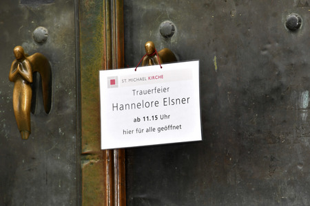 Trauerfeier für Hannelore Elsner in München
