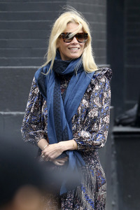 Claudia Schiffer in New York