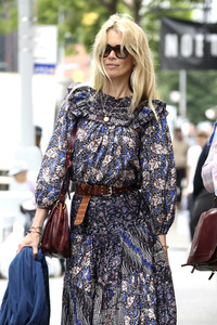 Claudia Schiffer in New York