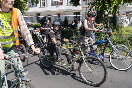 Fahrrad-Demonstration des ADFC in Berlin