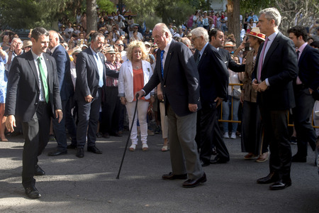 Letzter öffentlicher Auftritt von Juan Carlos I. beim Stierkampf in Aranjuez